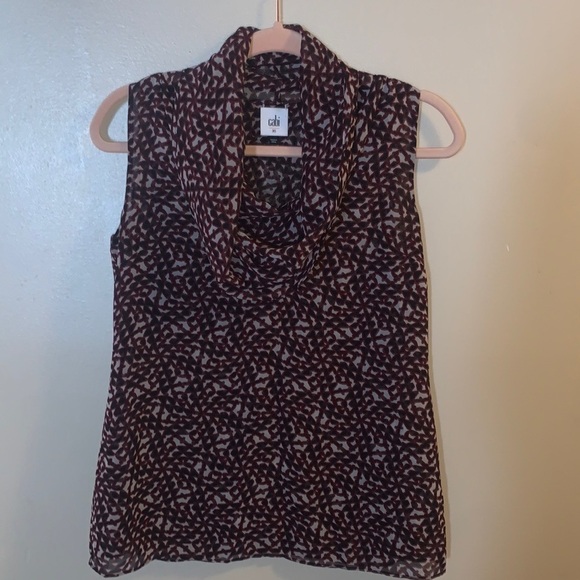 Cabi Houndstooth Print Career‎ Top | XS - Picture 3 of 7